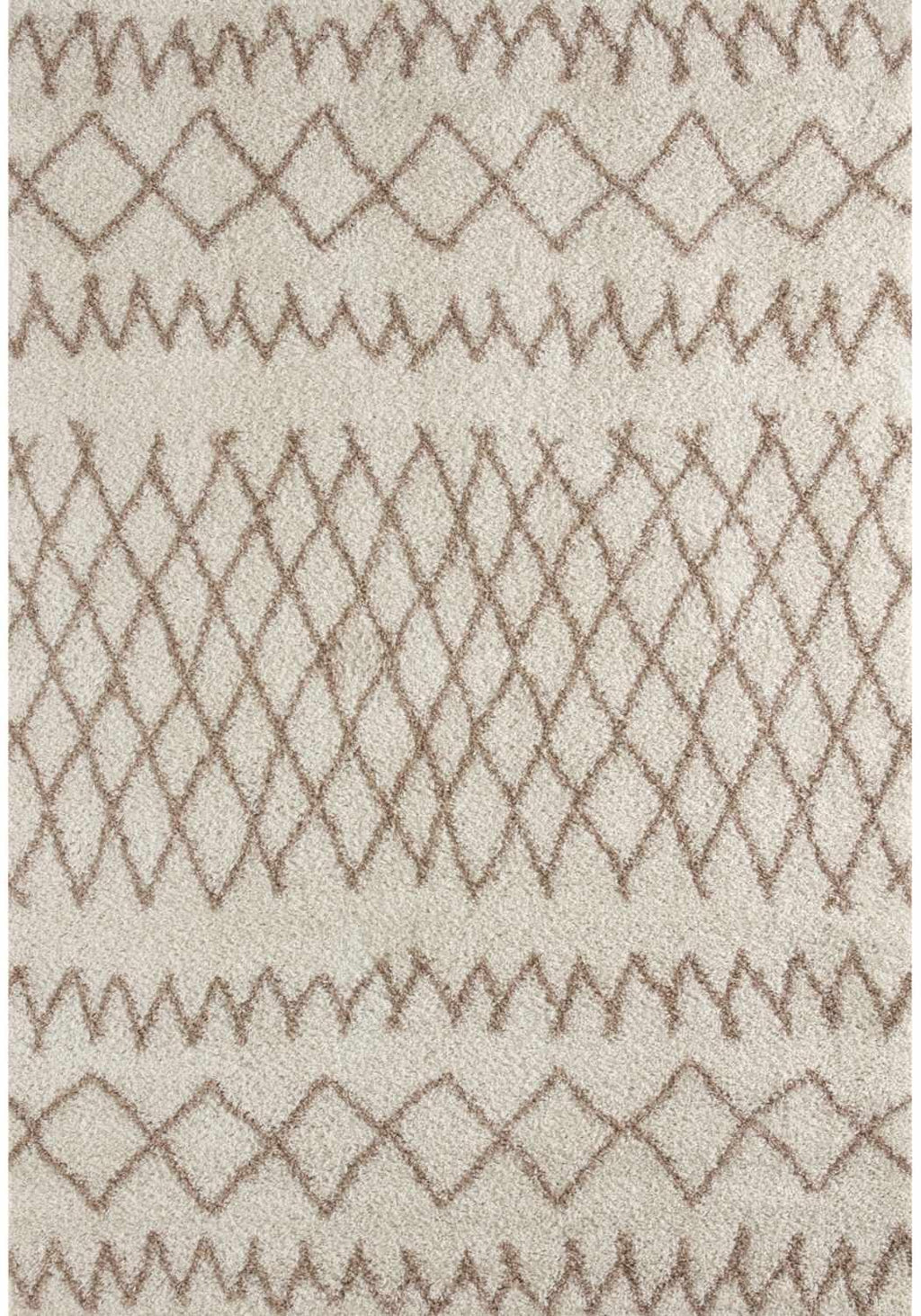 930MoroccanIvoryBeigeShaggyRug - Bobobiy