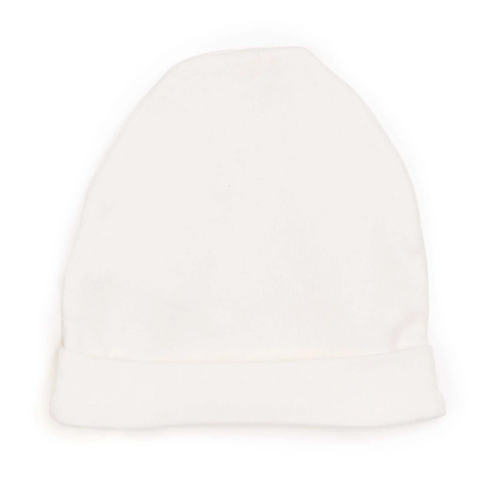 HelloBaby Newborn Organic Wrapover Top-Hat - Ecru