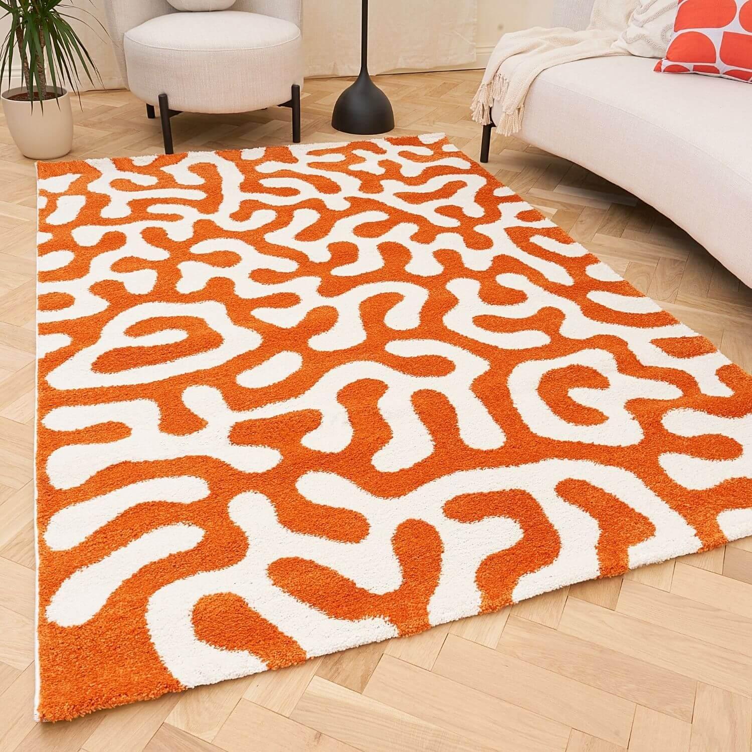 9340_abstract_orange_white_direct_image - Bobobiy