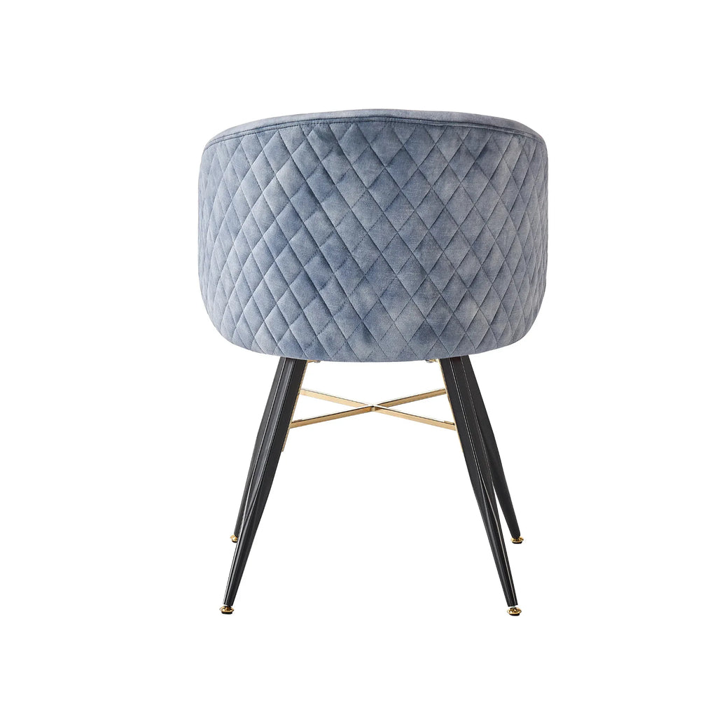 Vittorio Rocco LUX 5PCs Dining Set includes an Oak Dining Table and Set of 4 Dining Chairs - Bobobiy