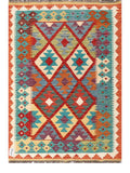 Maimana Afghanistan Kilim Rug - 198 x102 cm - Handmade