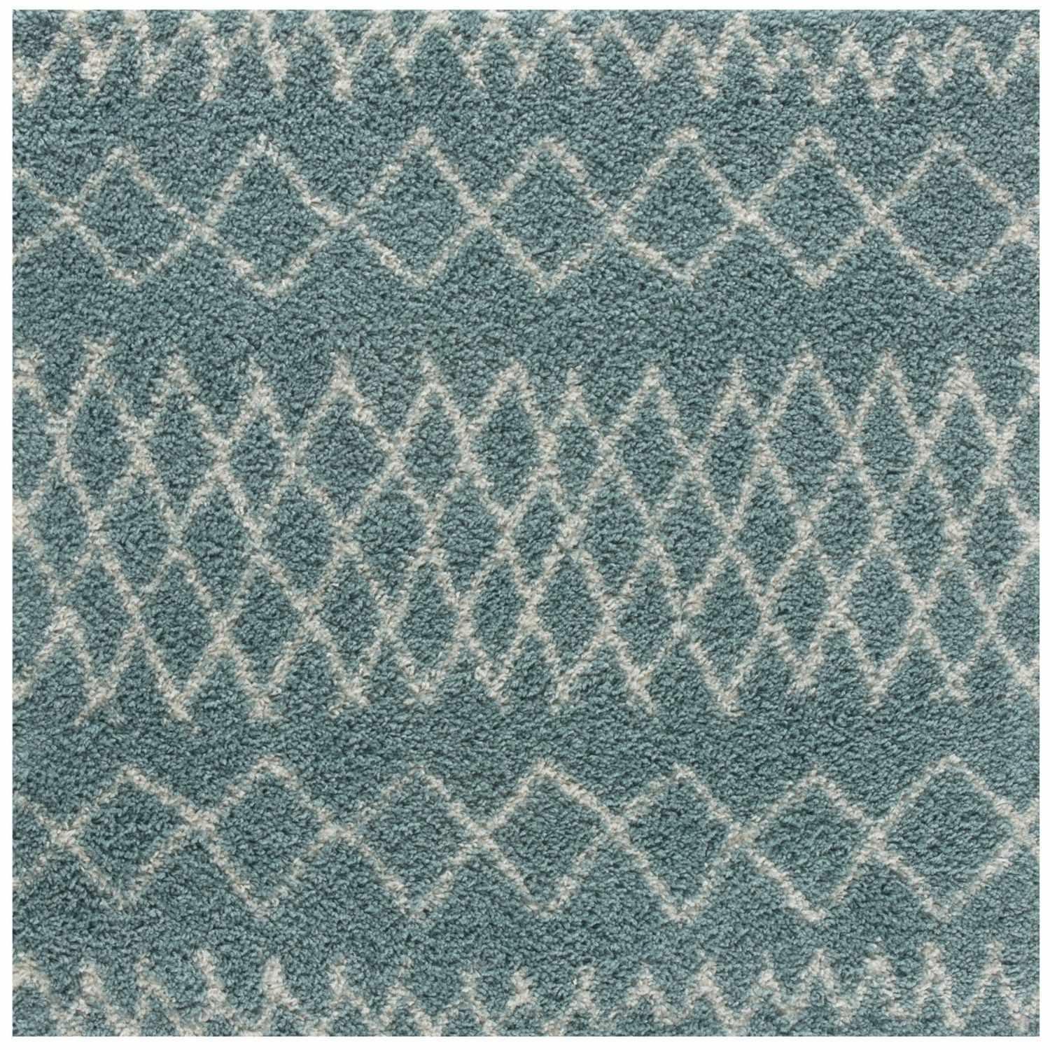 950MoroccanDuckEggBlueShaggyRug-2 - Bobobiy