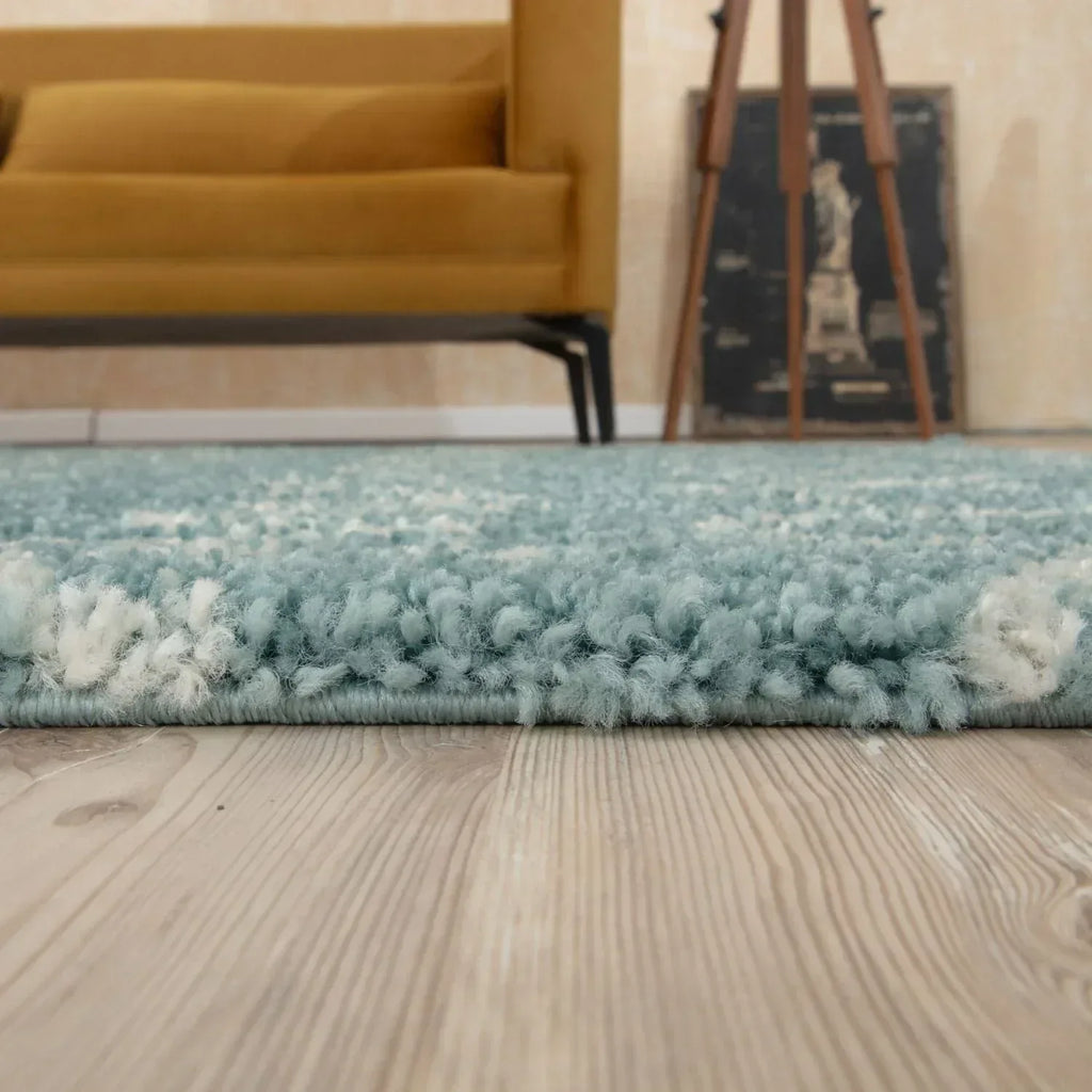 950MoroccanDuckEggBlueShaggyRug-7 - Bobobiy