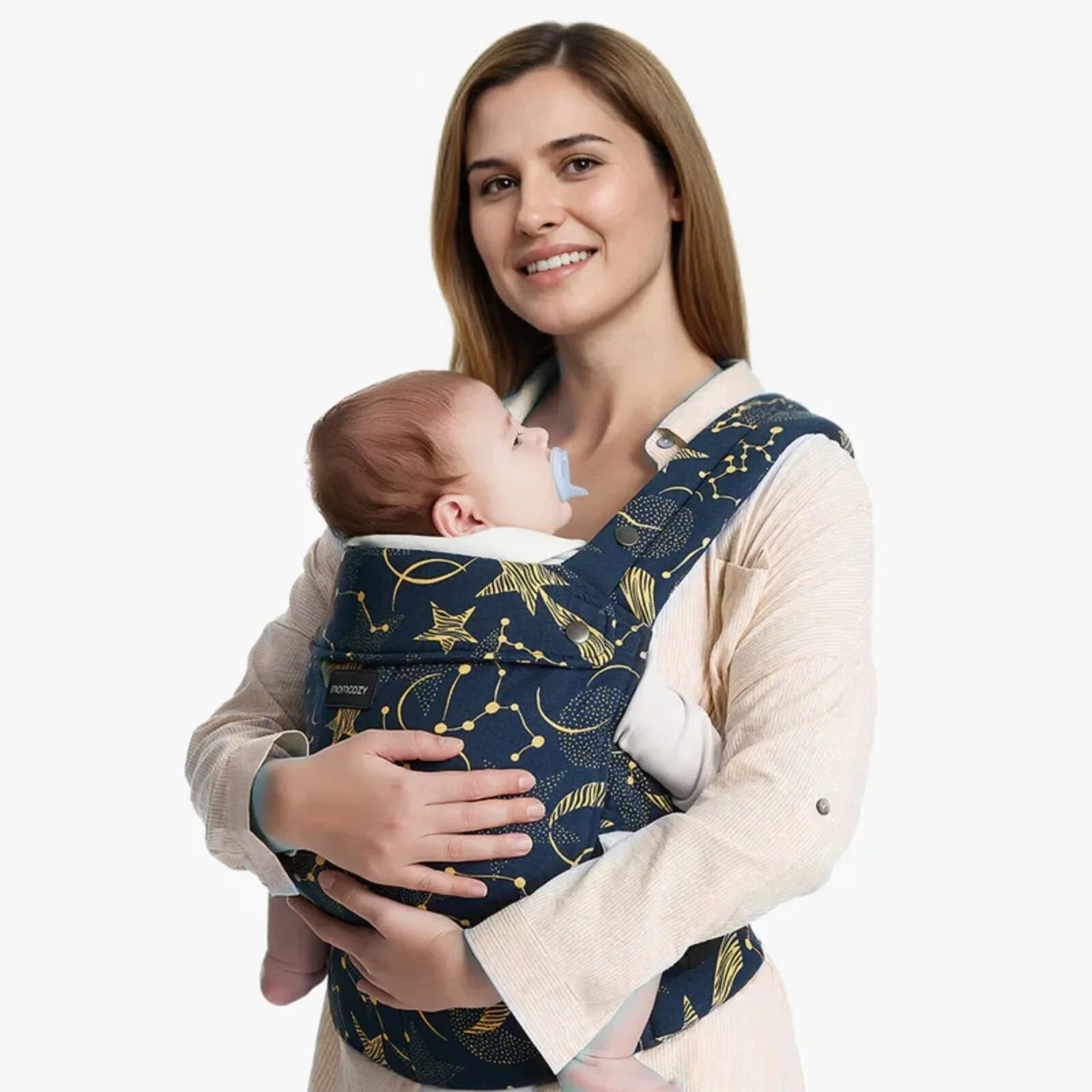 Momcozy Baby Carrier Newborn to Toddler Cotton - Starry Night