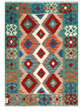 Maimana Afghanistan Kilim Rug - 124 x 87 cm - Handmade