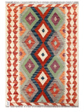 Maimana Afghanistan Kilim Rug - 126 x 87 cm - Handmade