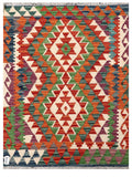 Maimana Afghanistan Kilim Rug - 120 x 91 cm - Handmade