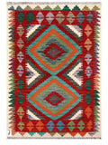 Maimana Afghanistan Kilim Rug - 122 x 85 cm - Handmade