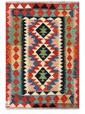 Maimana Afghanistan Kilim Rug - 121 x 83 cm - Handmade