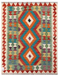 Maimana Afghanistan Kilim Rug - 116 x 90 cm - Handmade