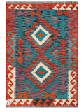 Maimana Afghanistan Kilim Rug - 126 x 86 cm - Handmade