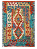 Maimana Afghanistan Kilim Rug - 116 x 80 cm - Handmade