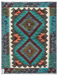 Maimana Afghanistan Kilim Rug - 105 x 80 cm - Handmade