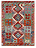 Maimana Afghanistan Kilim Rug - 118 x 86 cm - Handmade
