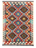 Maimana Afghanistan Kilim Rug - 119 x 82 cm - Handmade