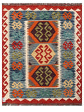 Maimana Afghanistan Kilim Rug - 127 x 99 cm - Handmade