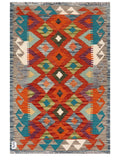 Maimana Afghanistan Kilim Rug - 121 x 80 cm - Handmade