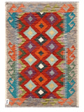 Maimana Afghanistan Kilim Rug - 118 x 83 cm - Handmade