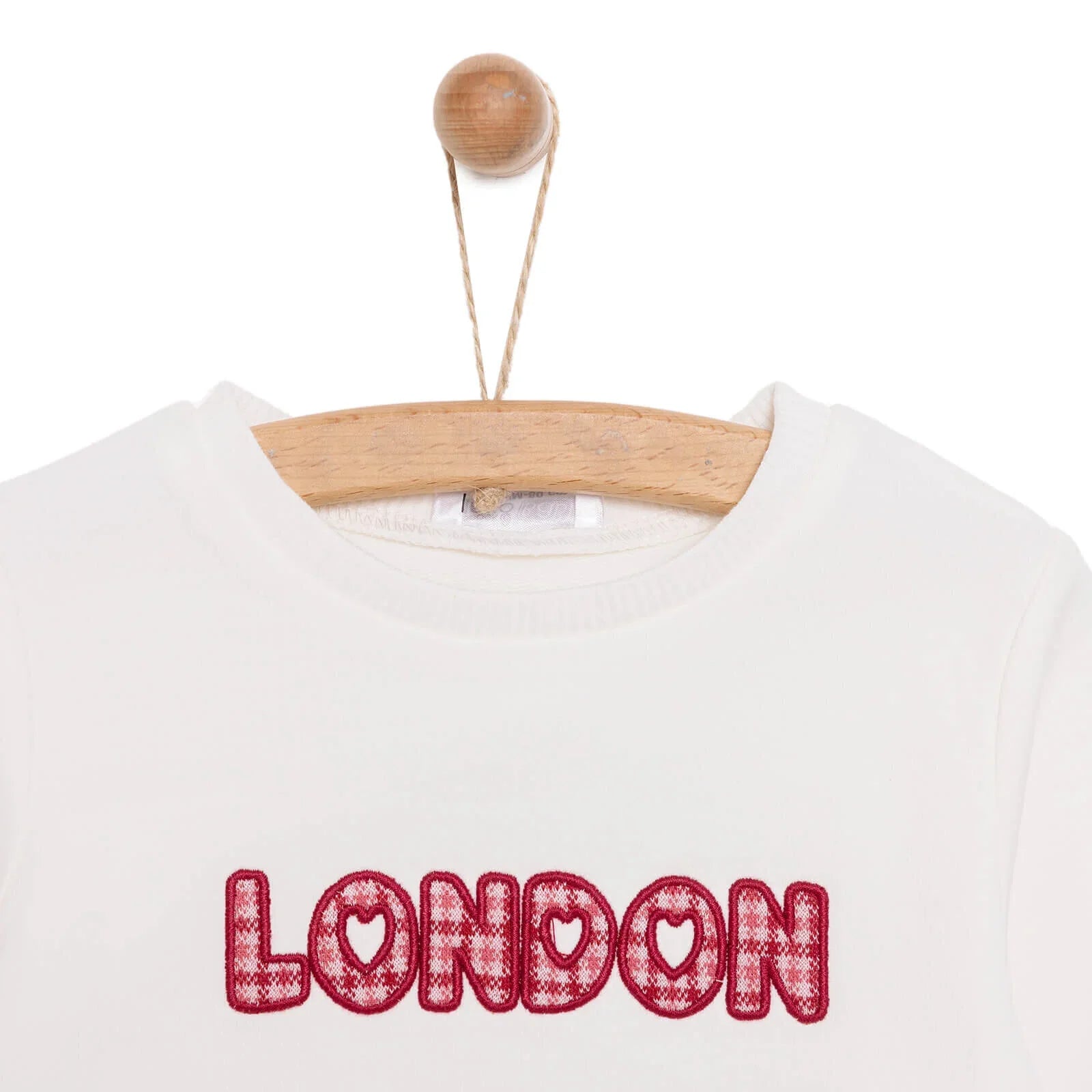 HelloBaby Sweatshirt Footless Bottom - Ecru