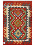Maimana Afghanistan Kilim Rug - 120 x 78 cm - Handmade