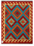 Maimana Afghanistan Kilim Rug - 112 x 82 cm - Handmade