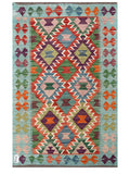 Maimana Afghanistan Kilim Rug - 122 x 78 cm - Handmade