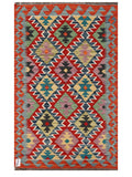 Maimana Afghanistan Kilim Rug - 134 x 83 cm - Handmade