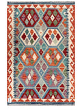 Maimana Afghanistan Kilim Rug - 126 x 82 cm - Handmade