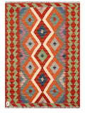 Maimana Afghanistan Kilim Rug - 127 x 89 cm - Handmade