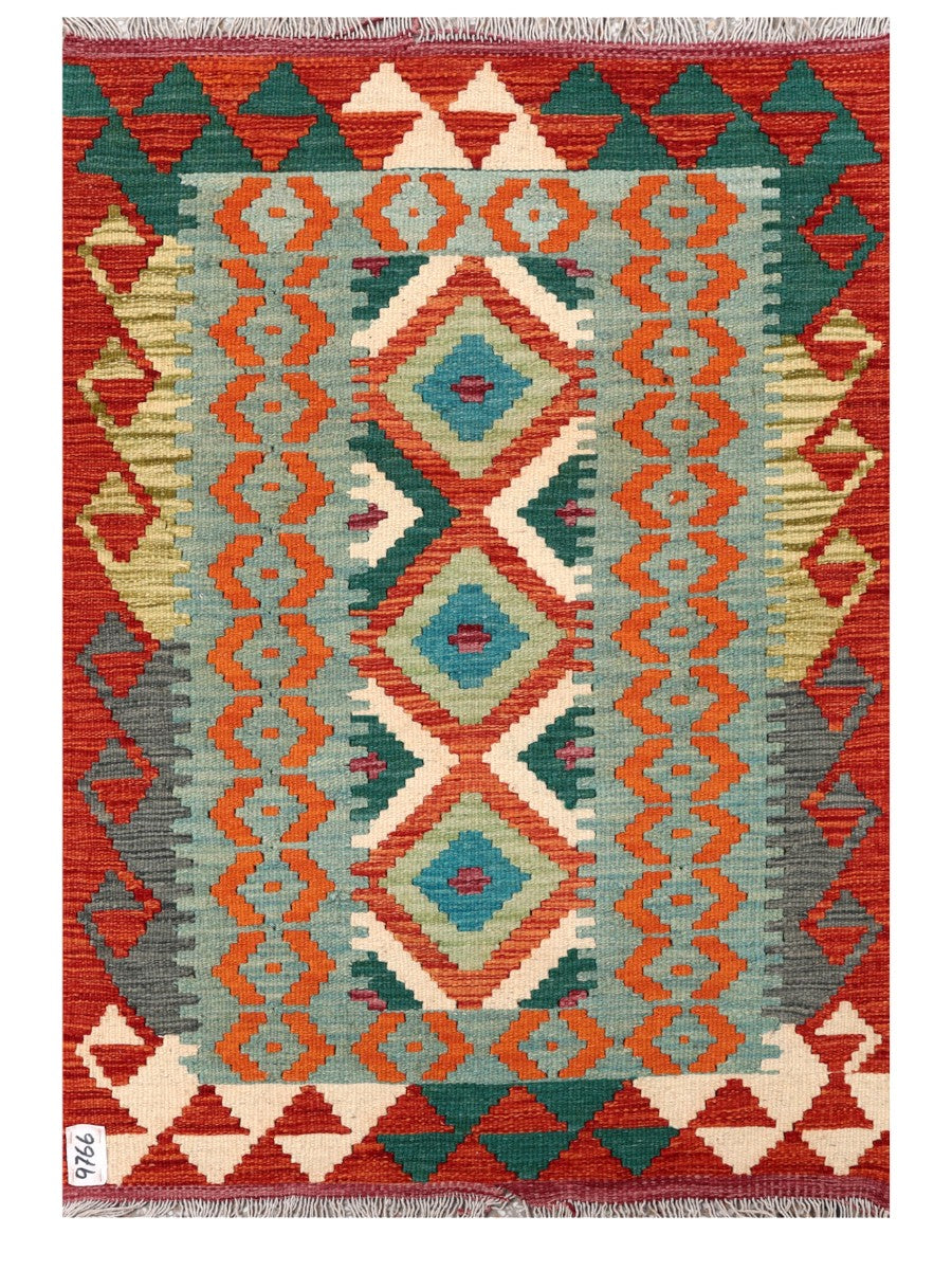 Maimana Afghanistan Kilim Rug - 116 x 80 cm - Handmade