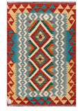 Maimana Afghanistan Kilim Rug - 117 x 77 cm - Handmade