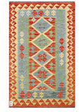 Maimana Afghanistan Kilim Rug - 132 x 82 cm - Handmade