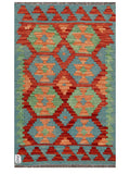 Maimana Afghanistan Kilim Rug - 125 x 77 cm - Handmade