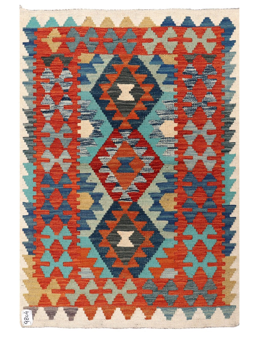 Maimana Afghanistan Kilim Rug - 119 x 80 cm - Handmade