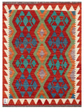 Maimana Afghanistan Kilim Rug - 116 x 87 cm - Handmade