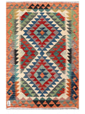 Maimana Afghanistan Kilim Rug - 124 x 84 cm - Handmade