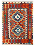 Maimana Afghanistan Kilim Rug - 115 x 84 cm - Handmade