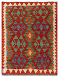 Maimana Afghanistan Kilim Rug - 114 x 86 cm - Handmade