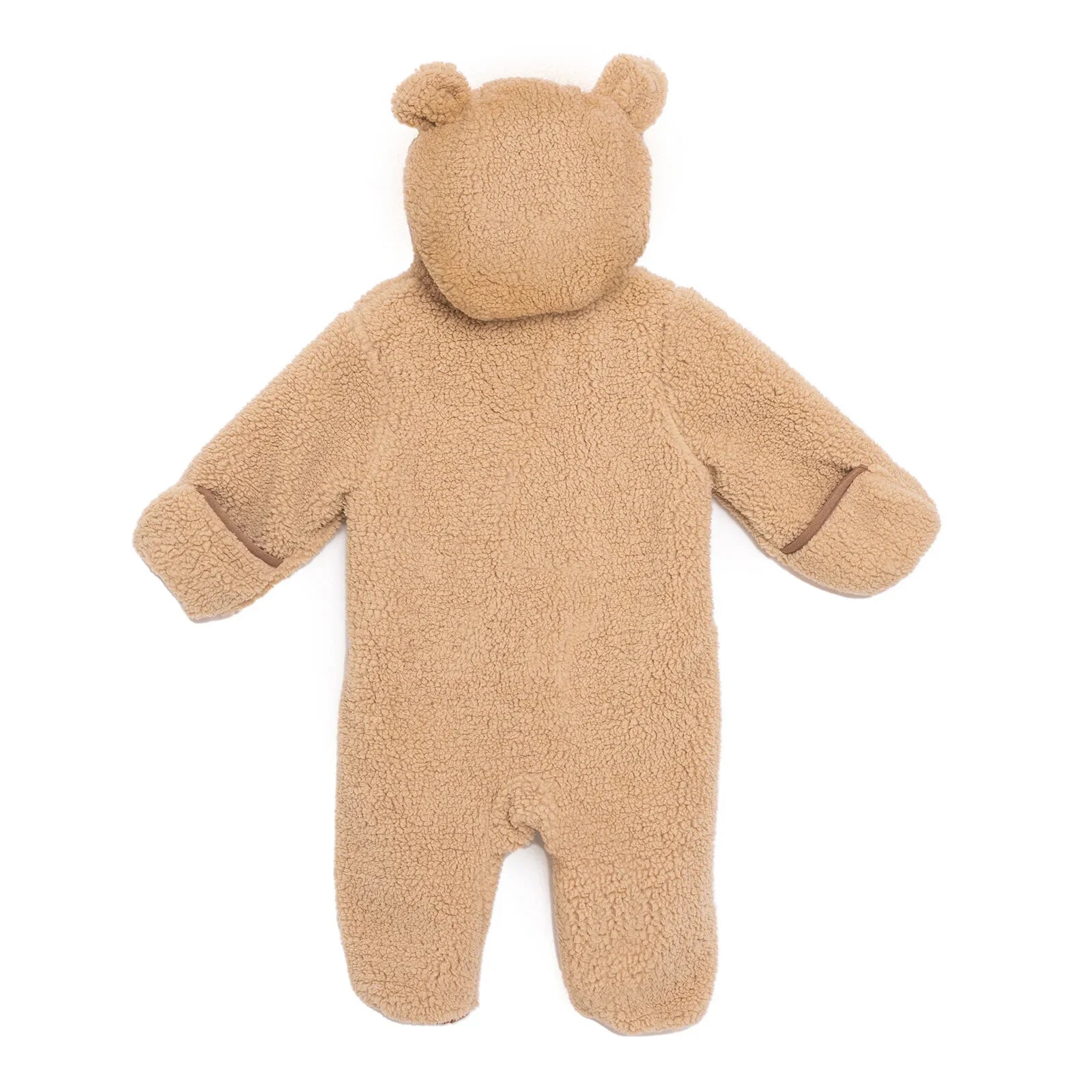 Midimod Newborn Boy Welsoft Jumpsuit - Beige