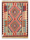 Maimana Afghanistan Kilim Rug - 127 x 88 cm - Handmade