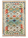 Maimana Afghanistan Kilim Rug - 124 x 83 cm - Handmade