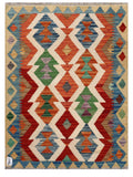 Maimana Afghanistan Kilim Rug - 118 x 87 cm - Handmade