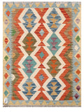 Maimana Afghanistan Kilim Rug - 117 x 87 cm - Handmade