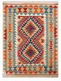 Maimana Afghanistan Kilim Rug - 113 x 82 cm - Handmade