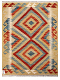 Maimana Afghanistan Kilim Rug - 117 x 87 cm - Handmade