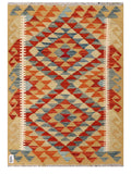 Maimana Afghanistan Kilim Rug - 118 x 83 cm - Handmade