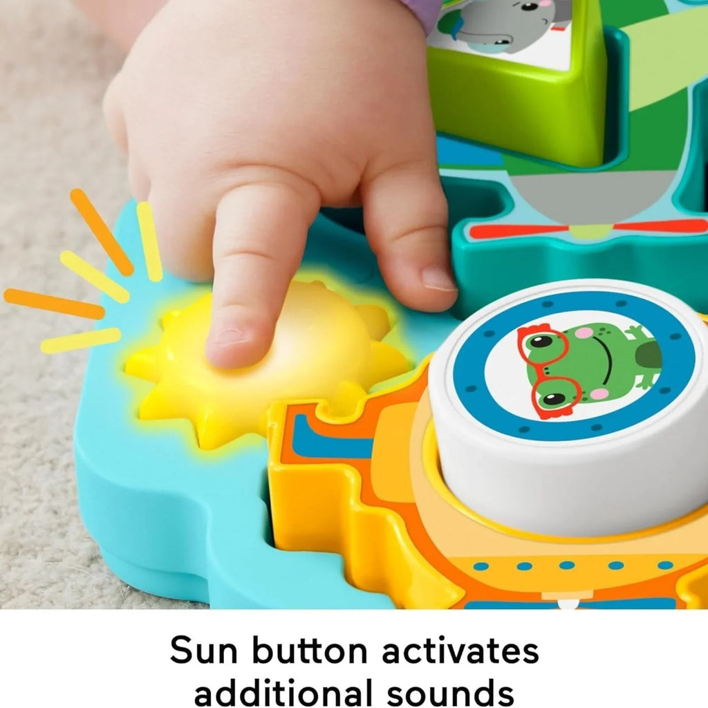 Fisher-Price Shapes & Sounds Vehicle Puzzle Toy