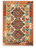 Maimana Afghanistan Kilim Rug - 124 x 83 cm - Handmade