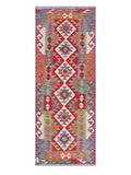Maimana Afghanistan Kilim Rug - 195 x74 cm - Handmade