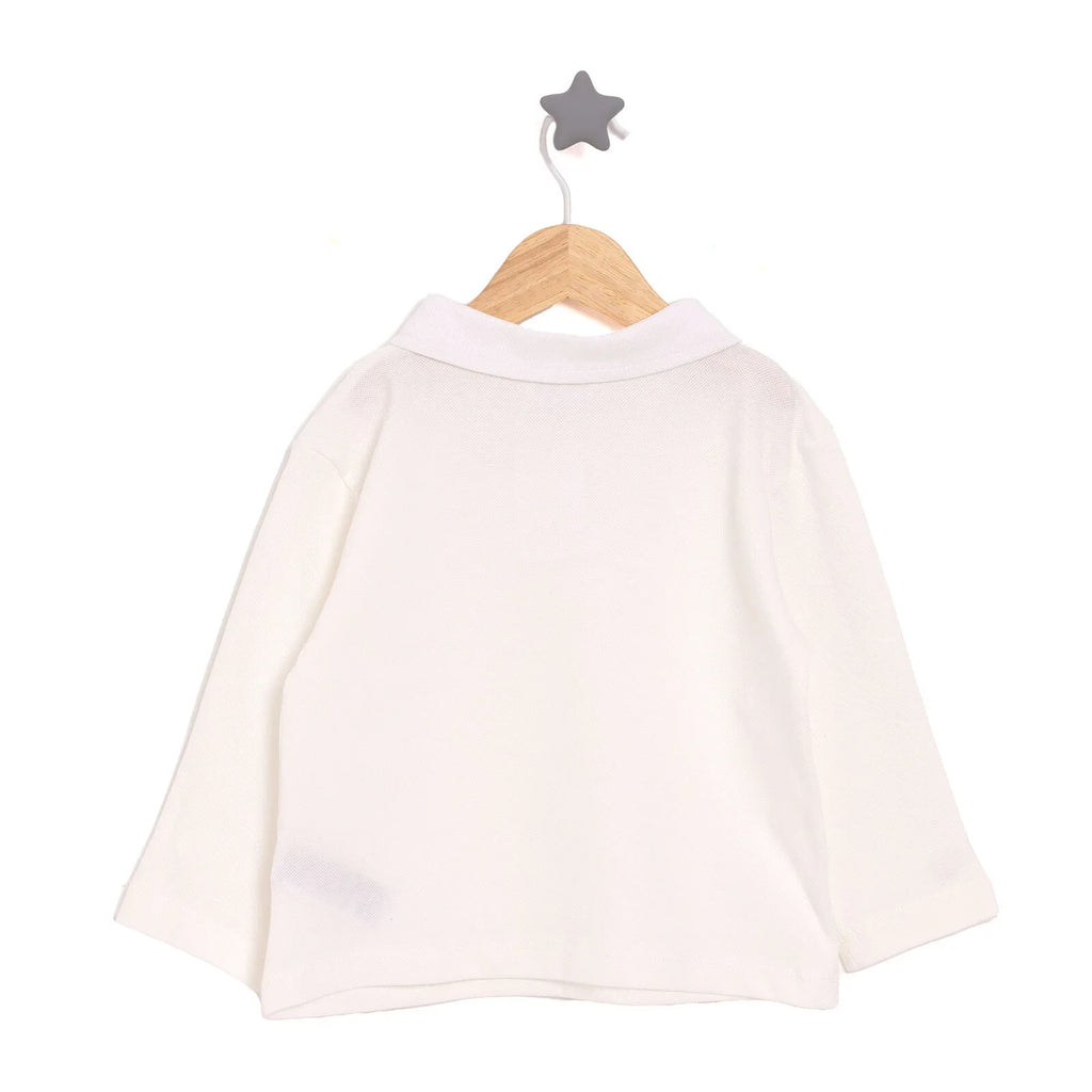HelloBaby Long Sleeve T-shirt - White